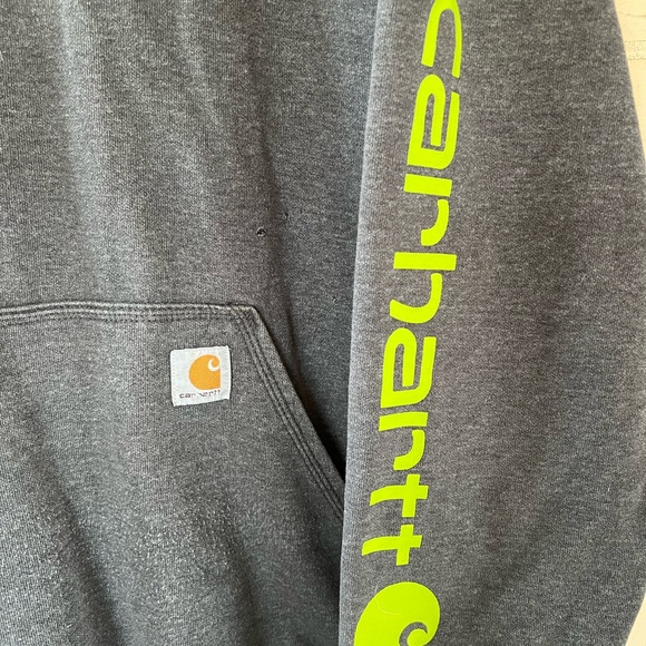 ORIGINAL FIT LOGO SLEEVE GRAPHIC HOODIE - Picture 3 of 5